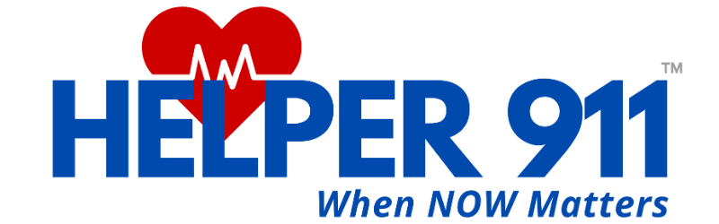 Helper911 logo representing tactical resilience for first responders.